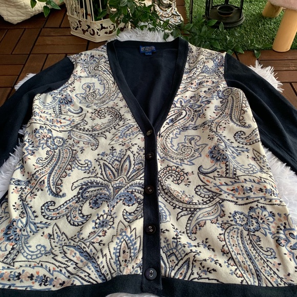 Pendleton cardigan Button Down blue size large - Picture 7 of 8